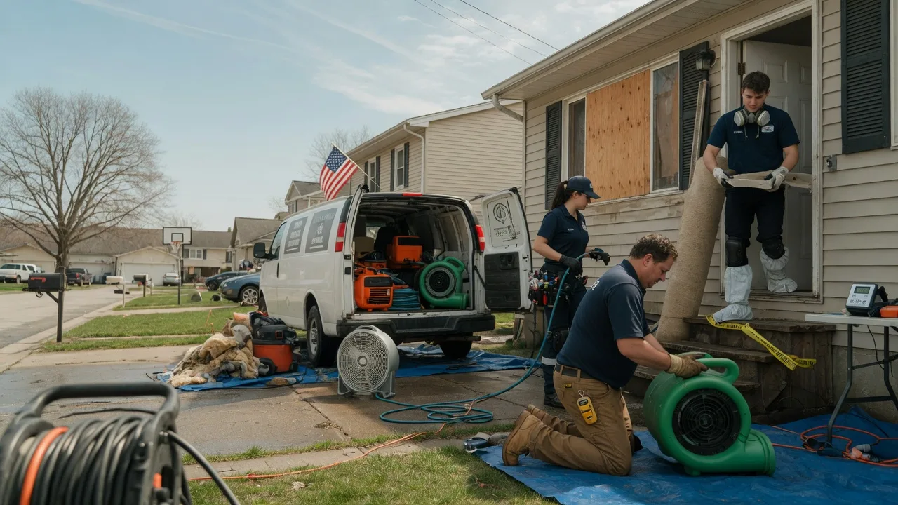 Water Damage Restoration in New Salisbury, IN near me